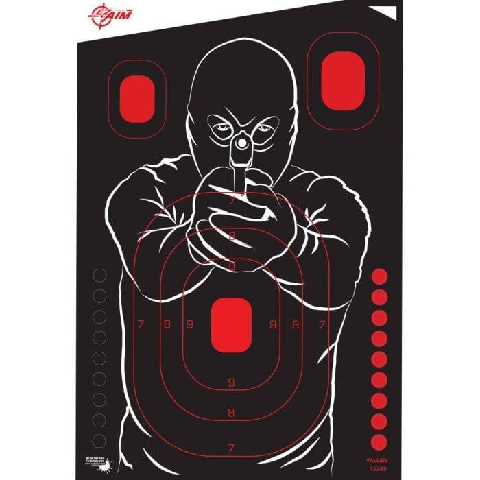ALLEN BAD GUY TARGET 12X18 5 PACK