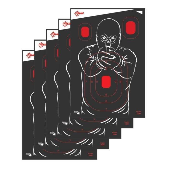 ALLEN BAD GUY TARGET 12X18 5 PACK