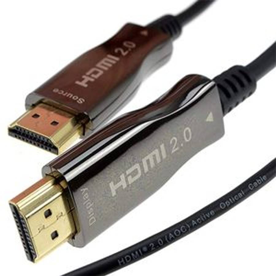 Active Fiber Optic 15m HDMI Cable - Components