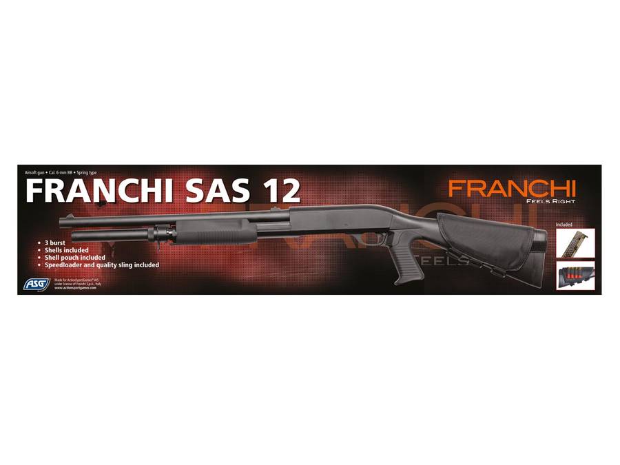 ASG FRANCHI SAS SHOTGUN 12 3-BURST - ASG 16061