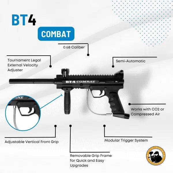 BT4 Combat 0.68 Caliber Black