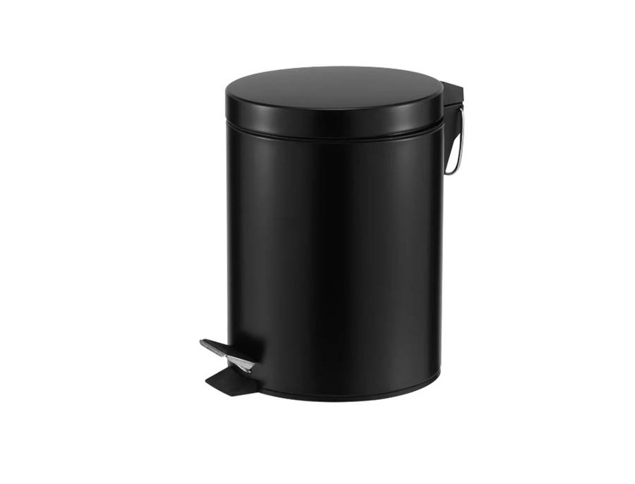 CASA 5L Step Bin Black
