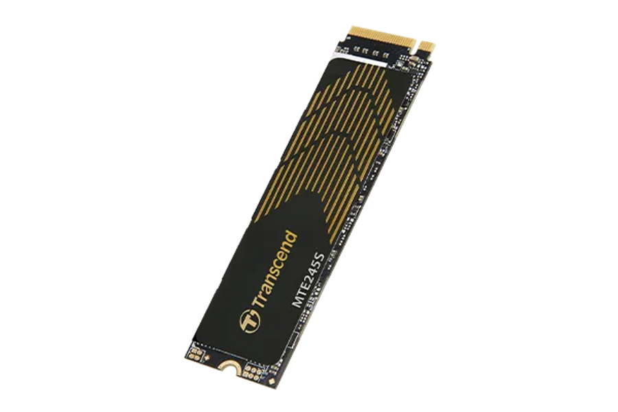 TRANSCEND 500GB MTE245S PCI-E  GEN 4X4 M.2 NVMe 2280 SSD 3D TLC - 4800 MB/s Read 4000 MB/s Write ...