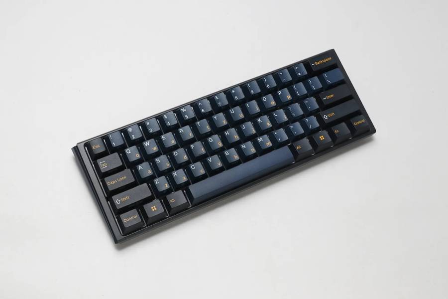 Ducky Keyboard One 3 Pro 60% Mechanical Keyboard; RGB; PBT Tripple Shot Keycaps  - Cherry MX2A Br...