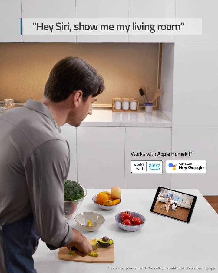 Eufy Indoor Cam 2K Pan & Tilt