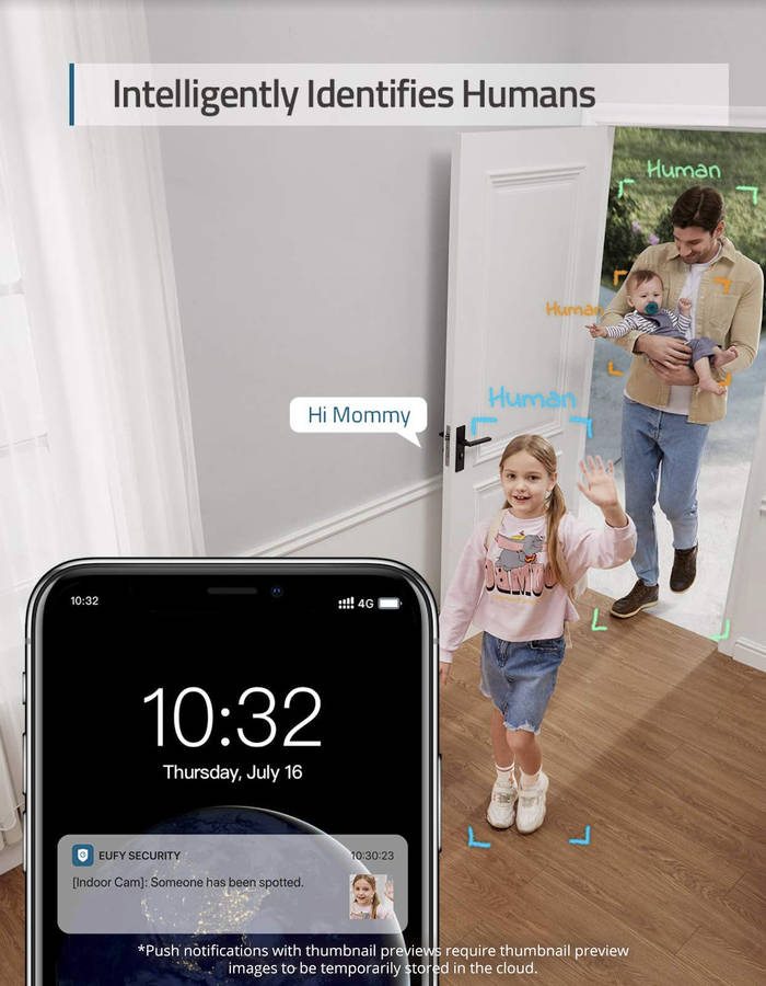 Eufy Indoor Cam 2K Pan & Tilt