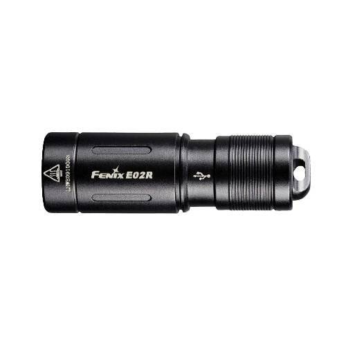 FENIX E02R LED FLASHLIGHT BLACK