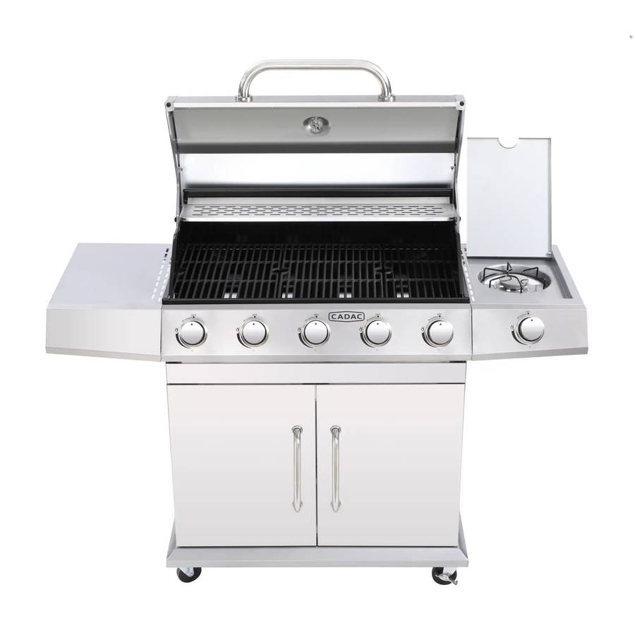 CADAC - 5 Burner Commander Braai - Stainless Steel