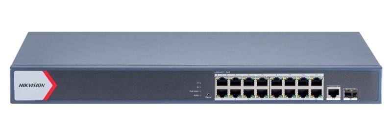 Hikvision 16 Port Gigabit Smart Managed POE Switch
