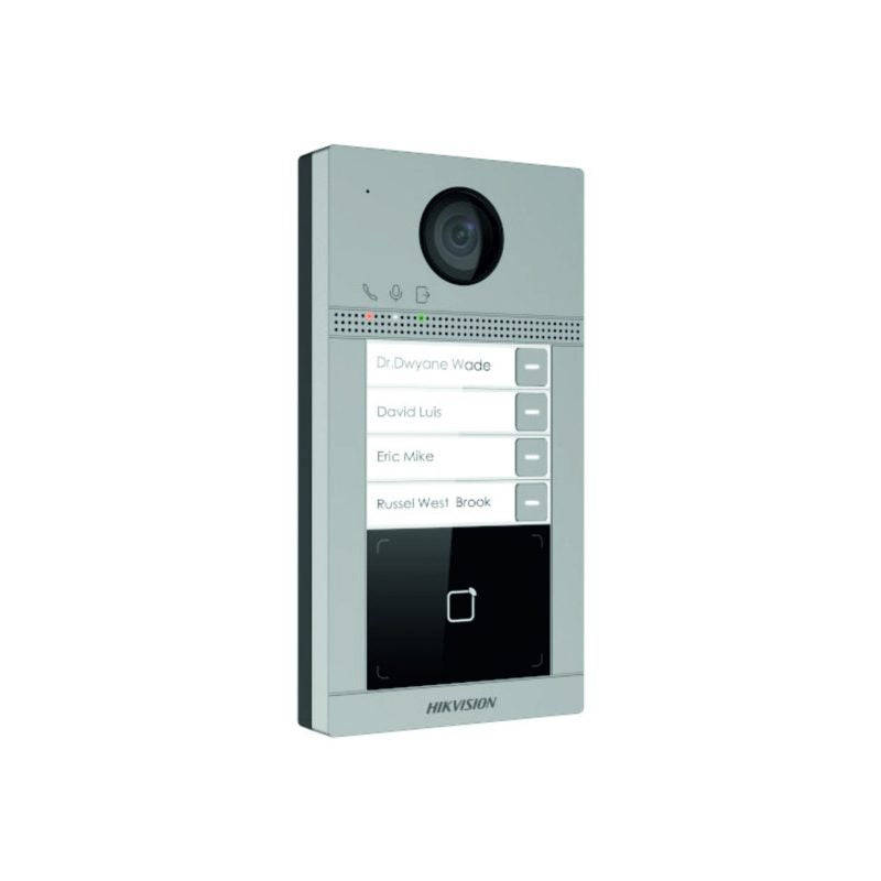 Hikvision 4 Buttons Metal Villa Door Station