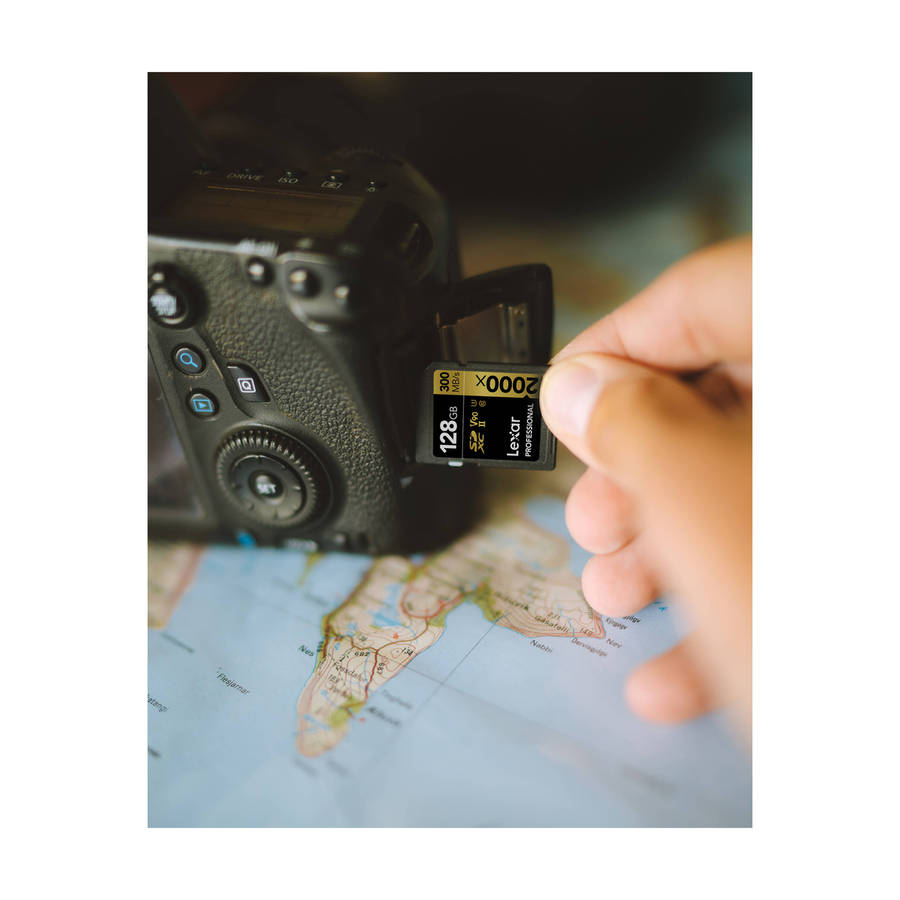 Lexar Professional 2000x UHS-II SDXC Memory Card 128GB