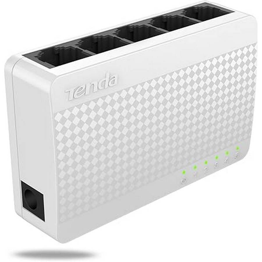 TENDA DESKTOP SWITCH 5-PORT FAST ETHERNET 10/100