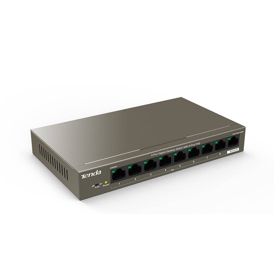 TENDA DESKTOP SWITCH GIGABIT 8 PORT