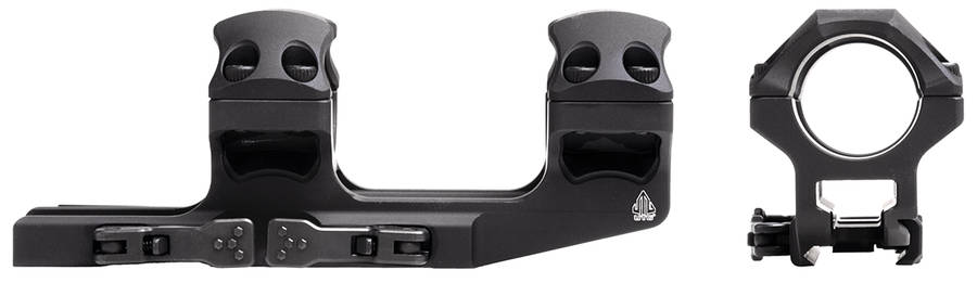 UTG® ACCU-SYNC® 1" QR Picatinny Cantilever Mount, 34mm Offset, Medium Profile