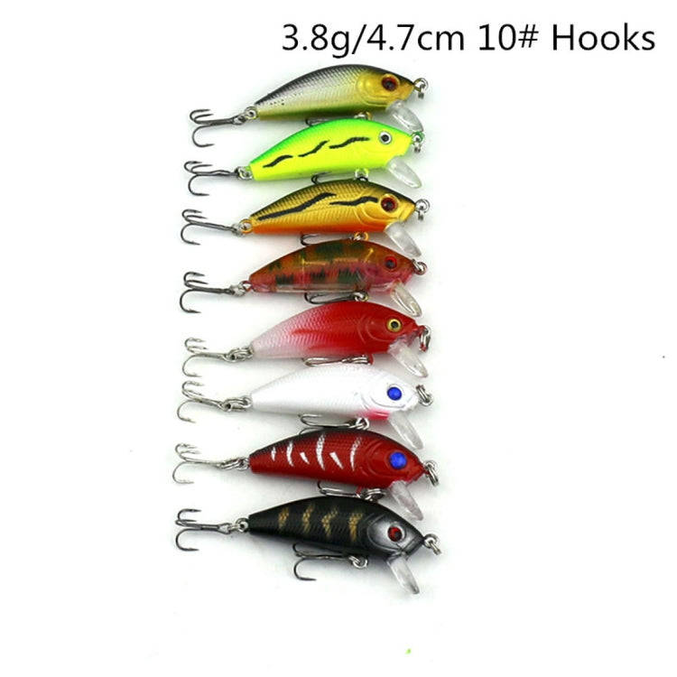 Fishing Lure Hard Bait 43 Piece Sequin Set