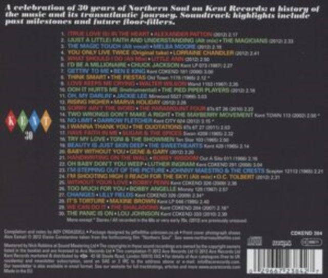 Various Artists - Kent 30 - Best Of Kent Northern 1982-201 (CD)