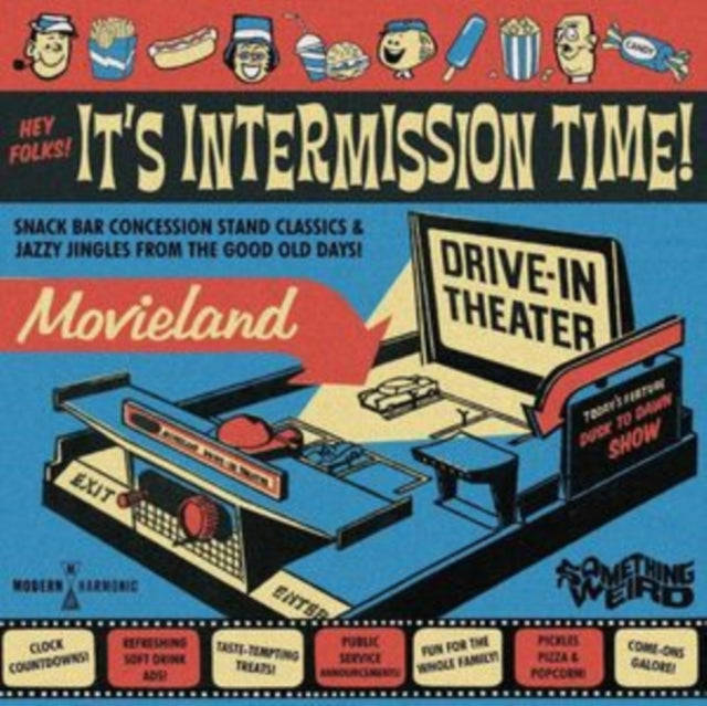Something Weird - Hey Folks! Its Intermission Time! (Yellow Vinyl) (Vinyl)