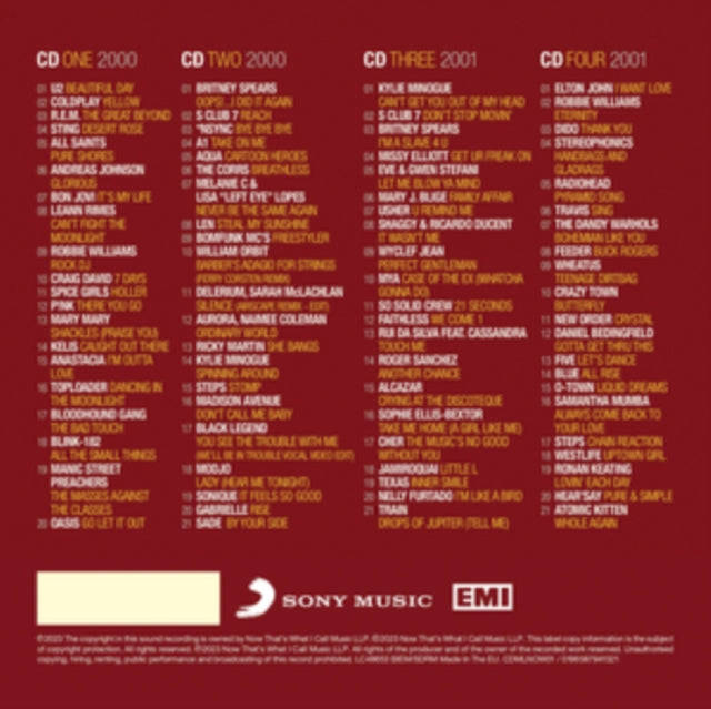 Various Artists - Now - Millennium 2000-2001 (CD)