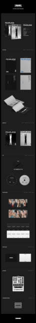 Le Sserafim - 1st Mini Album Fearless Black Petrol (CD)