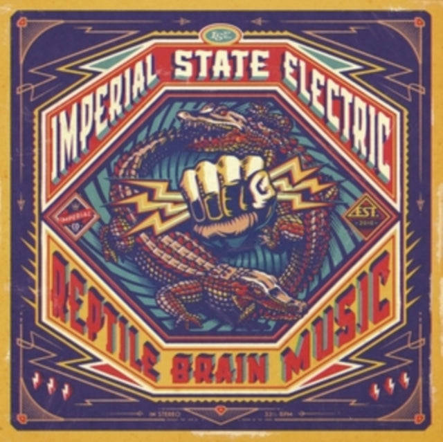 Imperial State Electric - Reptile Brain Music (Red Vinyl) (Vinyl)