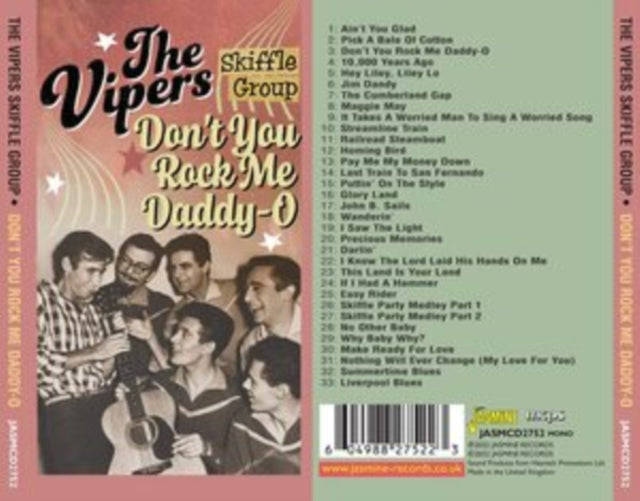 Vipers Skiffle Group - Dont You Rock Me Daddy-O (CD)