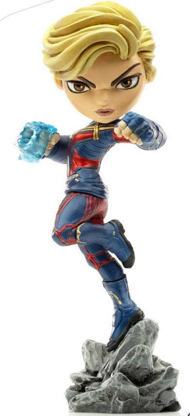 IronStudios - MiniCo Figurines: Marvel Avengers EndGame (Captain Marvel) (Figures)