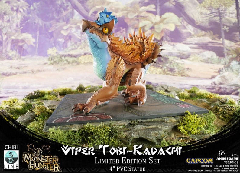 Animegami Chibi - Monster Hunter PVC (Viper Tobi-Kadachi) (Figures)