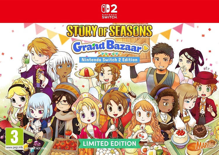Story of Seasons: Grand Bazaar - Limited Edition (Nintendo Switch 2)