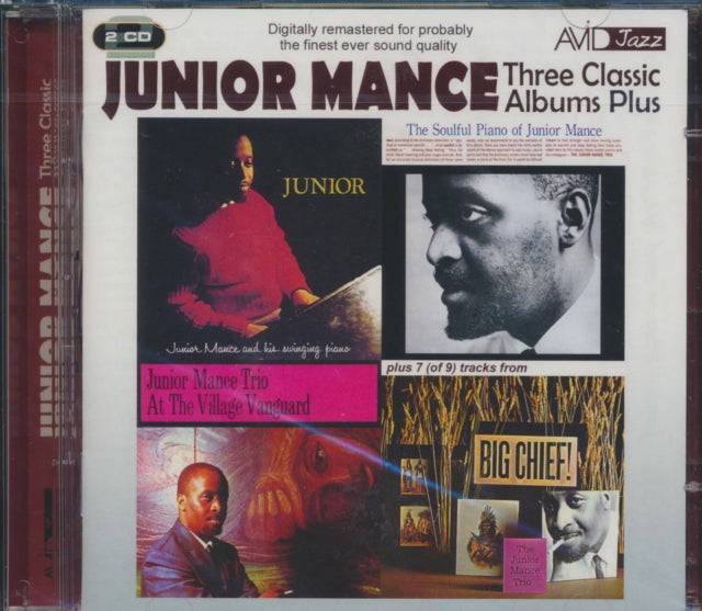Junior Mance - Three Classic Albums Plus (Junior / The Soulful Piano Of Junior Mance / At The Vil...