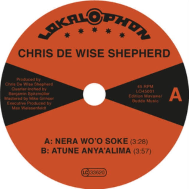 Chris De Wise Shepherd - Nera WoO Soke (Vinyl Single)