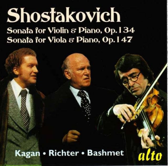 Sviatoslav Richter / Oleg Kagan / Yuri Bashmet - Shostakovich Sonatas For Violin (Kagan) & Viola ...