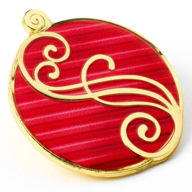 Wicked Glinda Pink Shiz Logo Pin Badge (Badge Pin Metal)