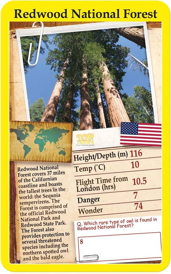 Top Trumps Card Game Classics Wonders of the World