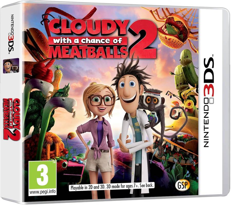Cloudy with a Chance of Meatballs 2 (3DS)