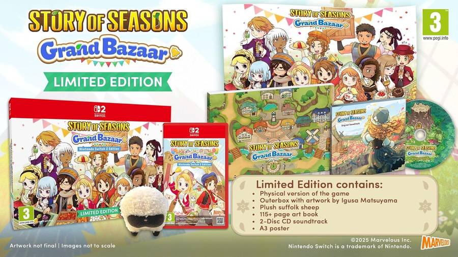 Story of Seasons: Grand Bazaar - Limited Edition (Nintendo Switch 2)