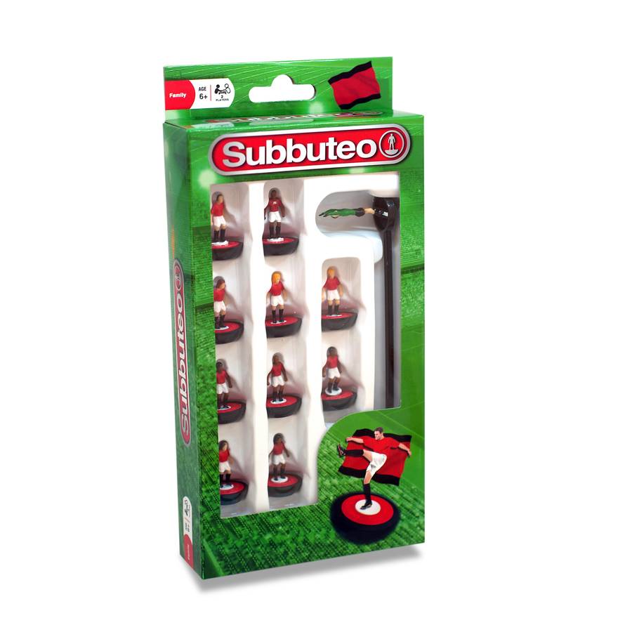 Subbuteo - Red/White/Black Team Set