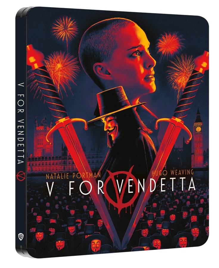 V For Vendetta (Steelbook) (Blu-ray 4K)