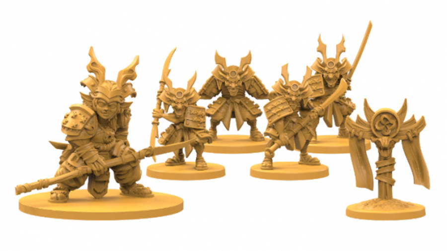 Godtear Jeen the Wandering Warrior (Board Games)