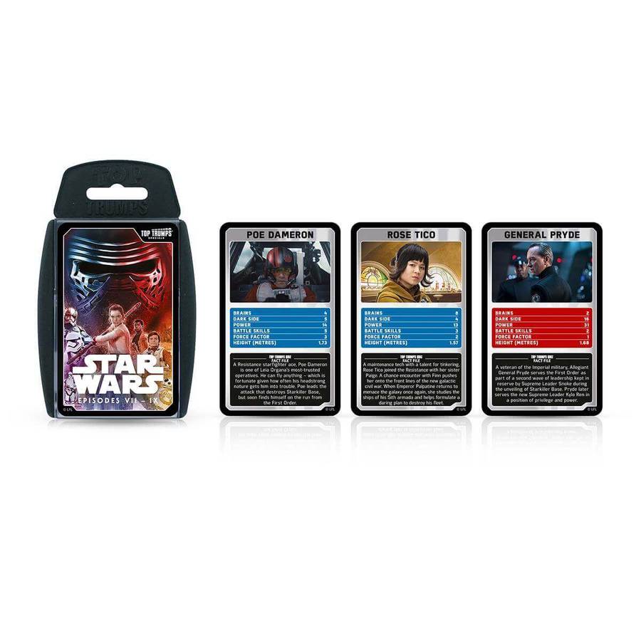 Top Trumps Card Game Specials Star Wars Episodes 7-9