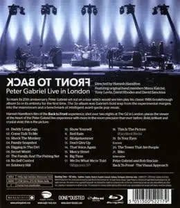 Back To Front - Live In London - Peter Gabriel (Blu-ray)