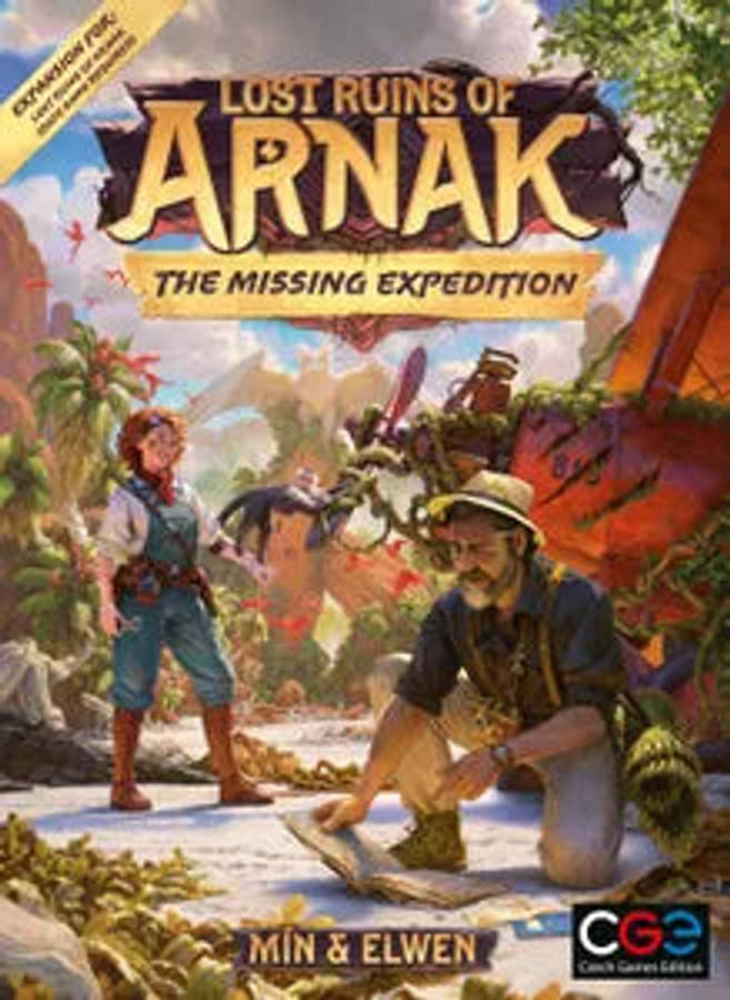 Lost Ruins of Arnak The Missing Expedition (Board Games)