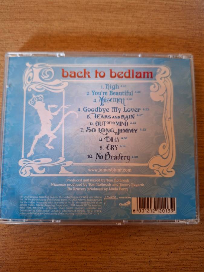  James Blunt  Back to Bedlam (CD) (Second Hand)