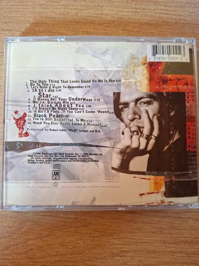  Bryan Adams  18 Til I Die (CD)
