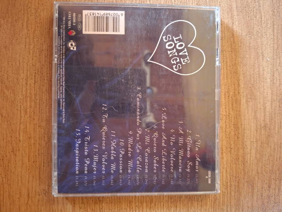  Gipsy Kings  Love Songs (CD, 1996) (Second Hand)