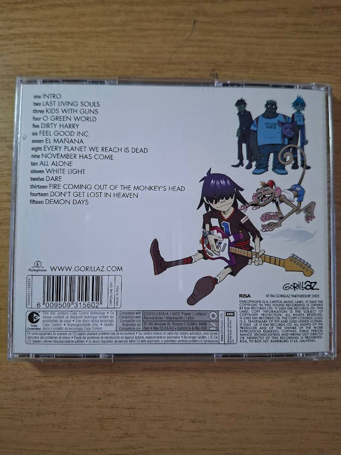 Gorillaz  Demon Days (Second-Hand CD)