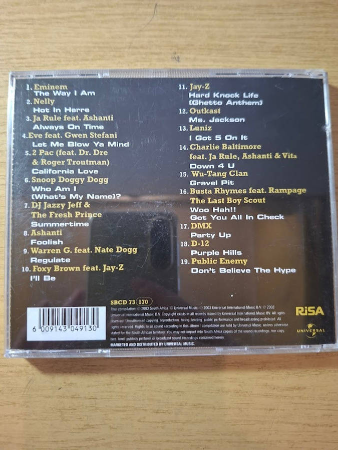 Various  Hip Hop: The Collection (Second-Hand CD)
