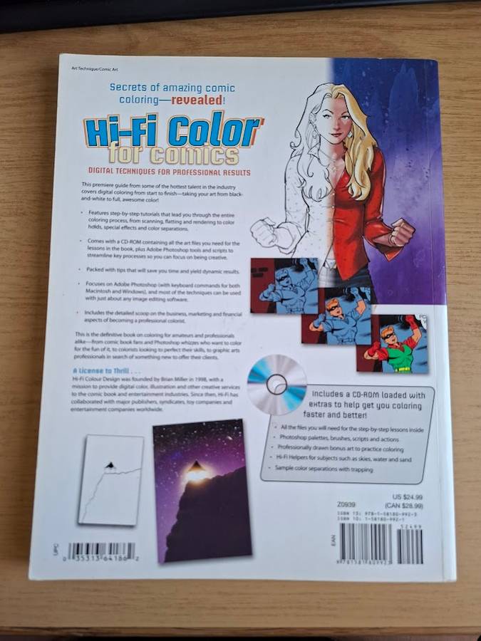 Hi-Fi Color for Comics: Digital Techniques for Professional Results (Paperback) (Second-Hand)