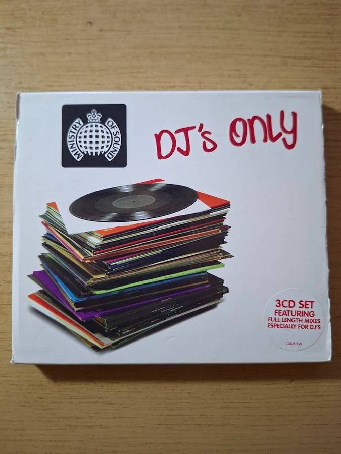 Ministry of Sound: DJs Only Vol. 1  5 (3-Disc Sets)  Second-Hand CD Collection