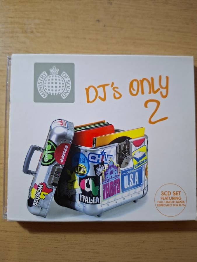 Ministry of Sound: DJs Only Vol. 1  5 (3-Disc Sets)  Second-Hand CD Collection