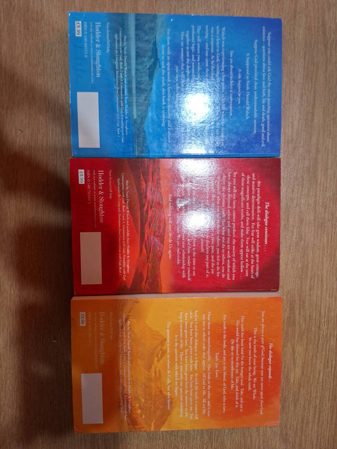 Conversations with God Trilogy  Neale Donald Walsch (Books 1, 2 & 3)